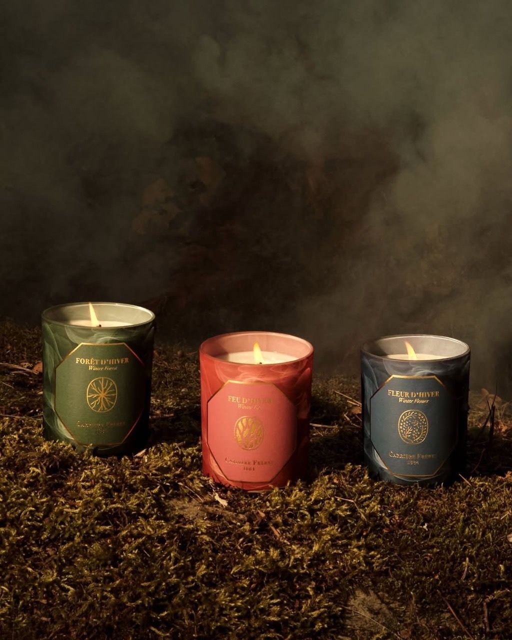 Carriere Freres Winter Collection - 3 Divine Scented Candles that Celebrate The New Season