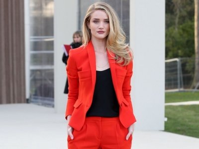 red power suit women