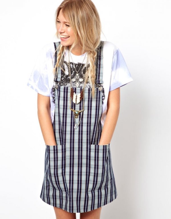 ASOS Reclaimed Vintage Pinafore