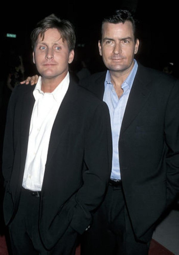 Charlie Sheen & Emilio Estevez