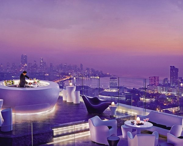 Aer Lounge at the Four Seasons Hotel, Mumbai, India