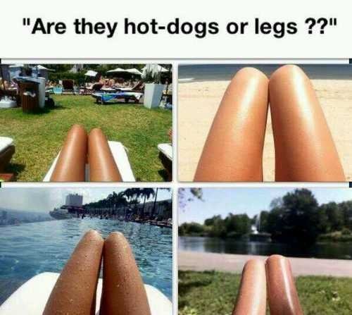 Hot Dog Legs