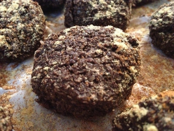 Raw Chocolate Gingerbread Truffles