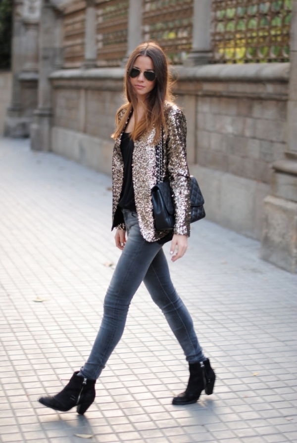 Sequin Blazer