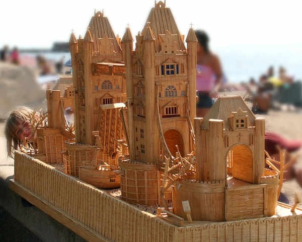 Toothpick Art