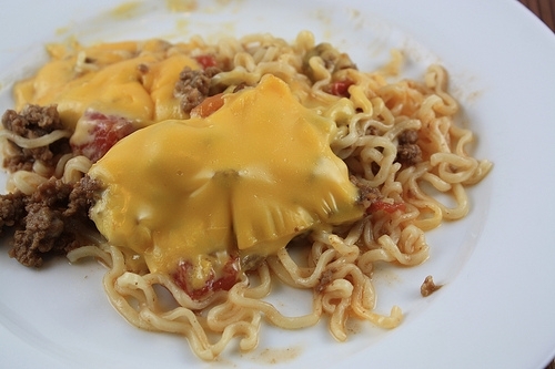 Ramen Noodle Casserole