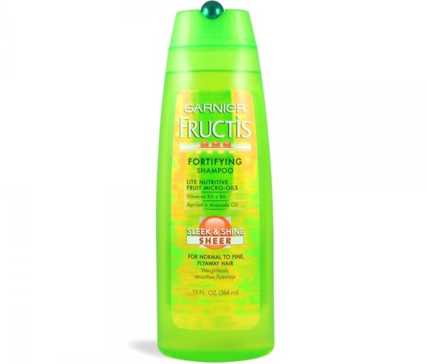 Garnier Fructis Haircare Fortifying Shampoo, Sleek & Shine