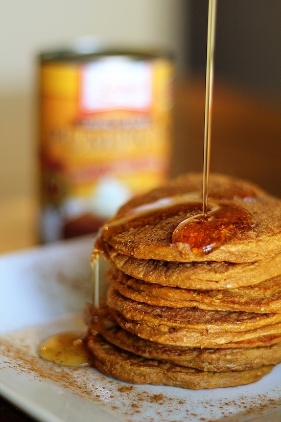 Pumpkin Protein Pancakes