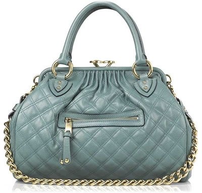 Marc Jacobs Quilting Stam Leather Satchel