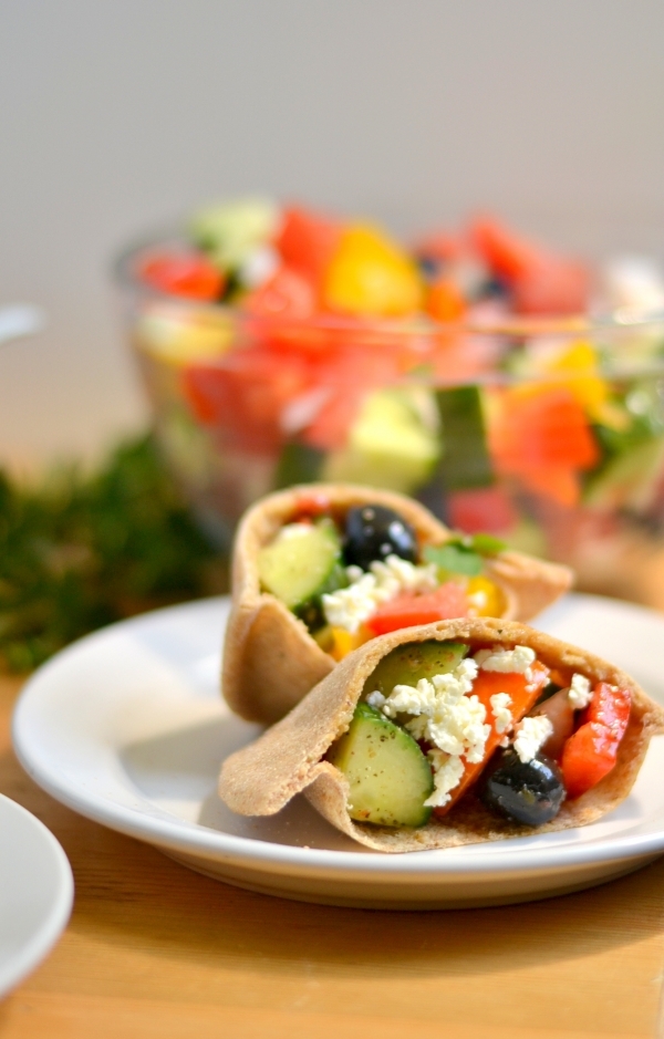 Greek Salad Pita