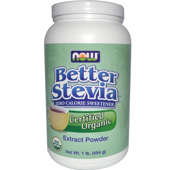 Now Foods Organic Better Stevia en polvo