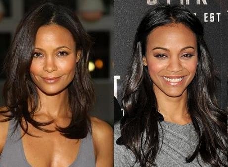 Zoe Saldana and Thandie Newton