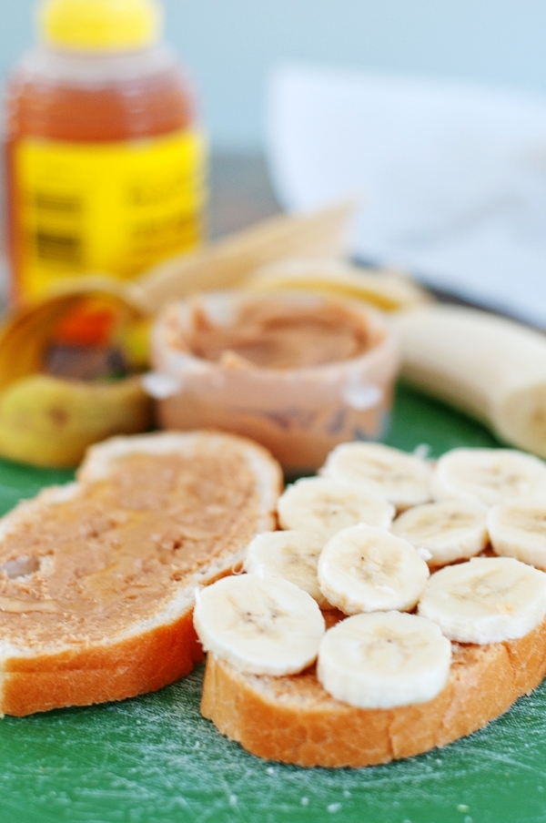 Peanut Butter Banana Sandwich