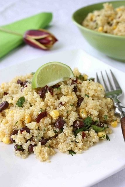 Quinoa and Black Beans