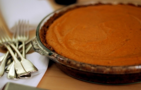 Spiced Kabocha Squash Pie