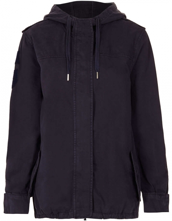 Lightweight Navy Parka