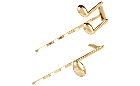 Emily Elizabeth Music Note Bobby Pin Set