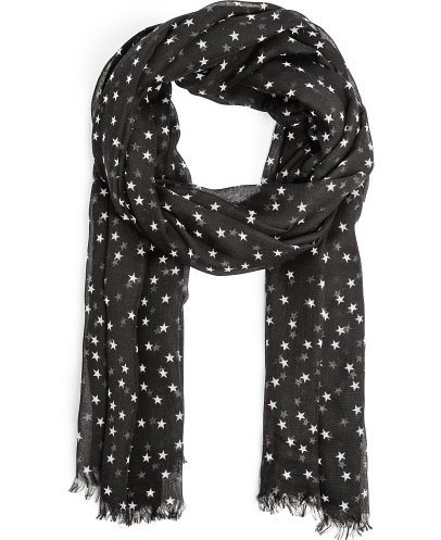 Star Print Scarf