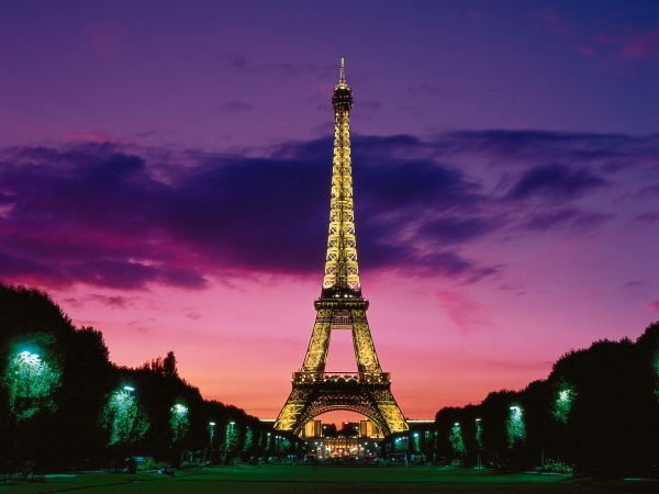 The Eiffel Tower in Paris