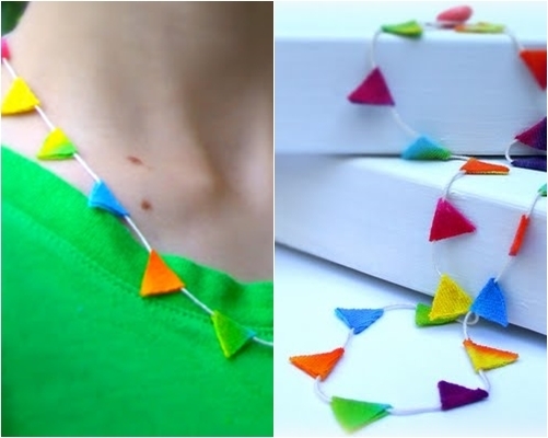 Bunting Necklace