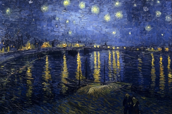 Starry Night over the Rhone (1888)