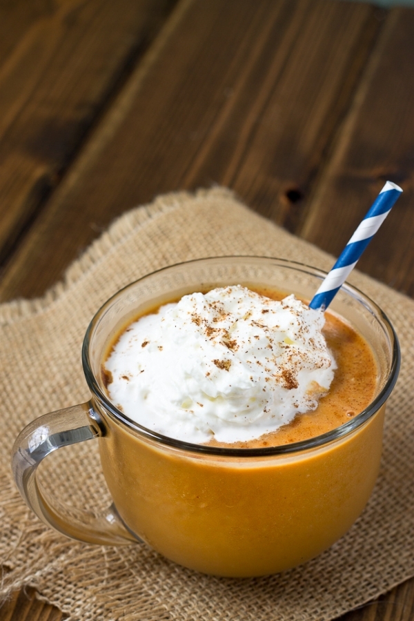 Healthy Pumpkin Spice Frappuccino