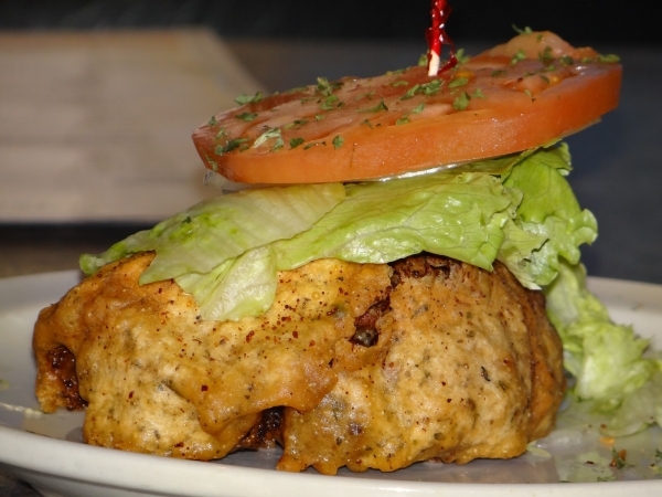 Deep-Fried Burger