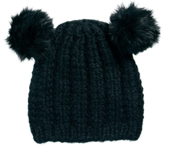 Pom Pom Ears Beanie