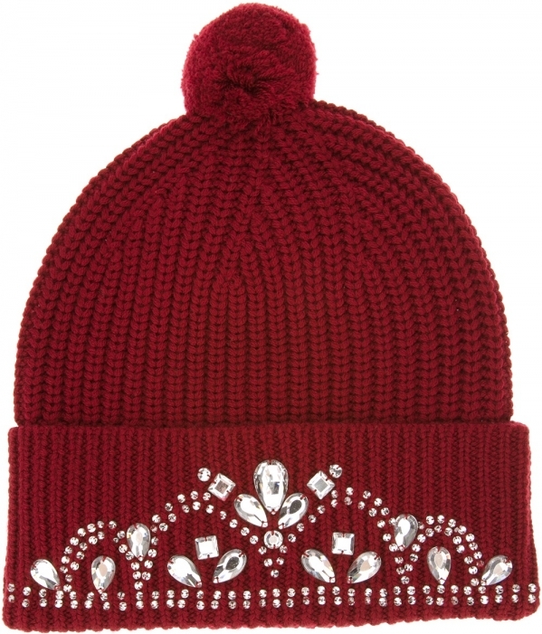 Knitted Jewel Beanie