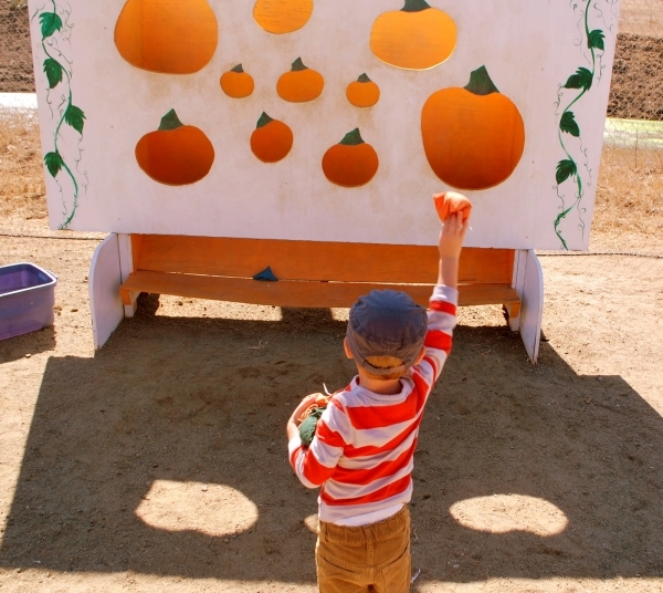 Jack-O-Lantern Bean Bag Toss