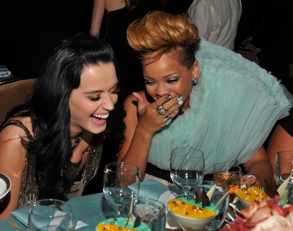 Katy Perry and Rihanna