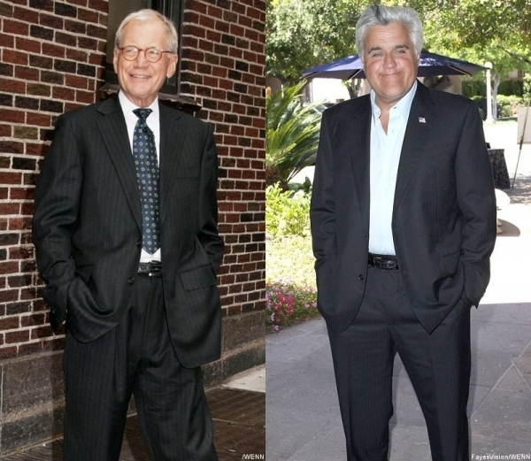 David Letterman and Jay Leno