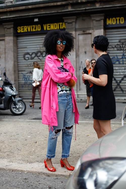 Sporty Pink Coat