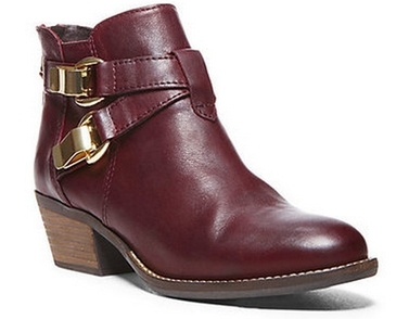 Steve Madden RESPCTIT Bootie in Burgundy Leather