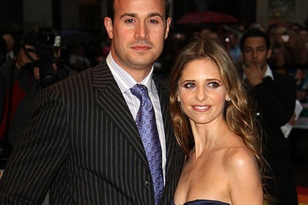 Sarah Michelle Prinze (Gellar) and Freddie Prinze Junior