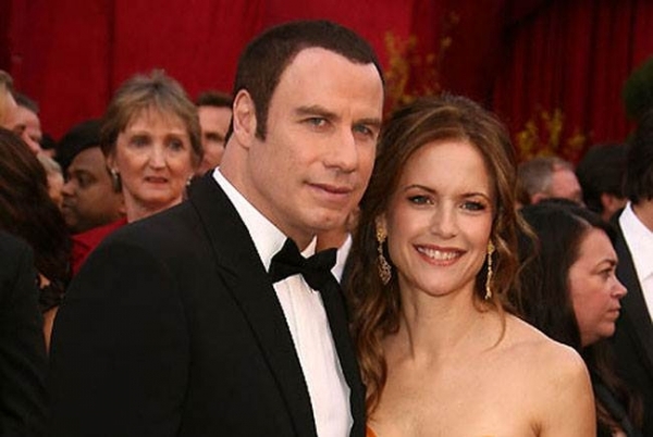 John Travolta and Kelly Preston