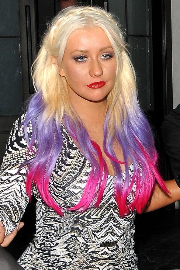 11 Celebrities With Rainbow Hair Who Wore It Best