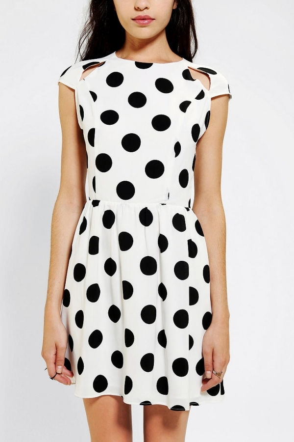 Urban Outfitters DV by Dolce Vita Alishia Polka Dot Dress