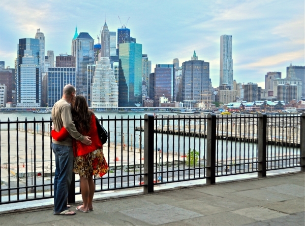 Picnic at the Brooklyn Heights Promenade