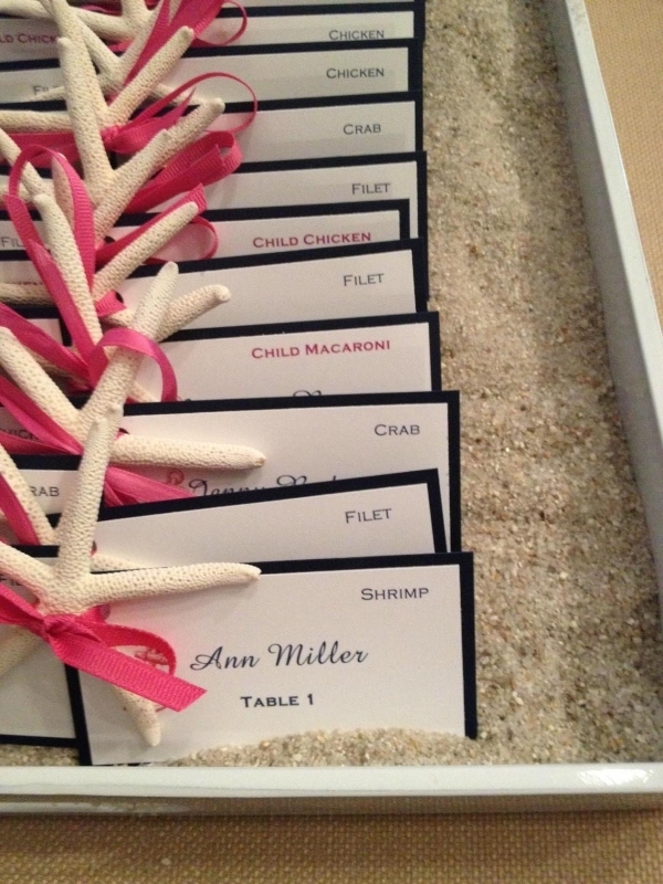 Table Plans & Place Cards