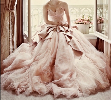 Pink Wedding Dresses