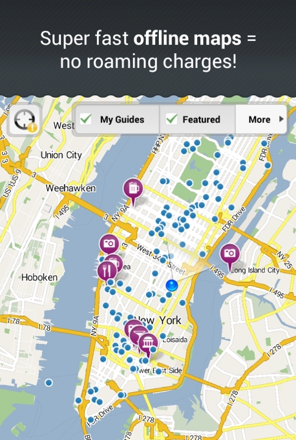 Stay City Guides, Offline Maps