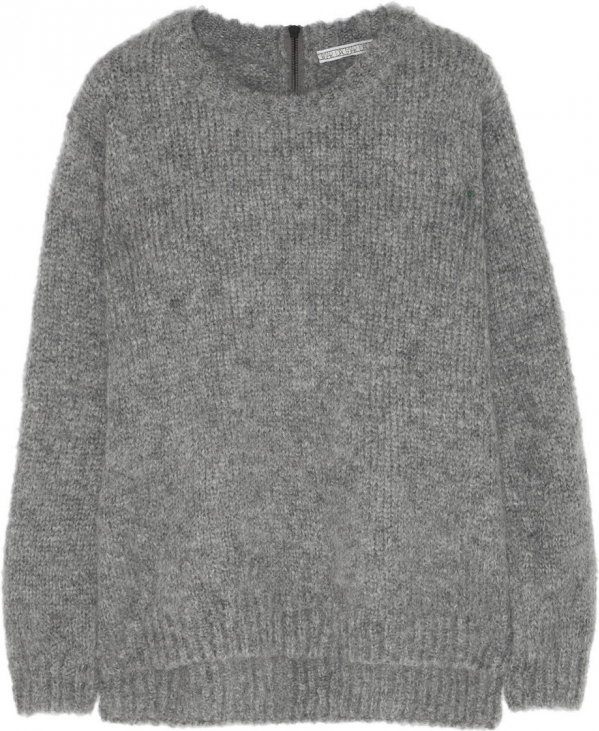 Fluffy Mohair-blend Sweater