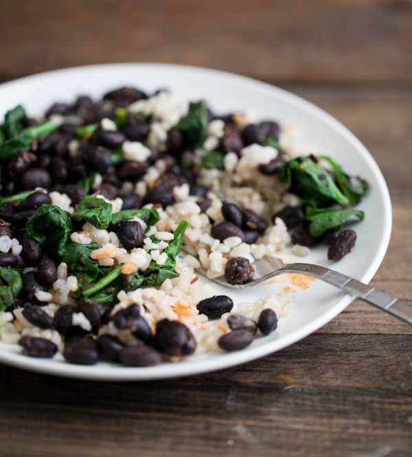 Make Black Beans and Rice