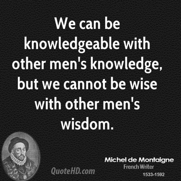 Michel De Montaigne