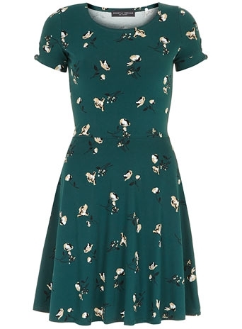 Dorothy Perkins – Tall Floral Twist Sleeve Dress