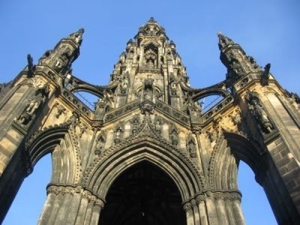 Climb Scott Monument