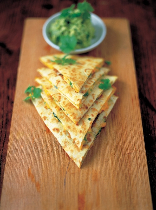 Leftover Turkey Quesadilla