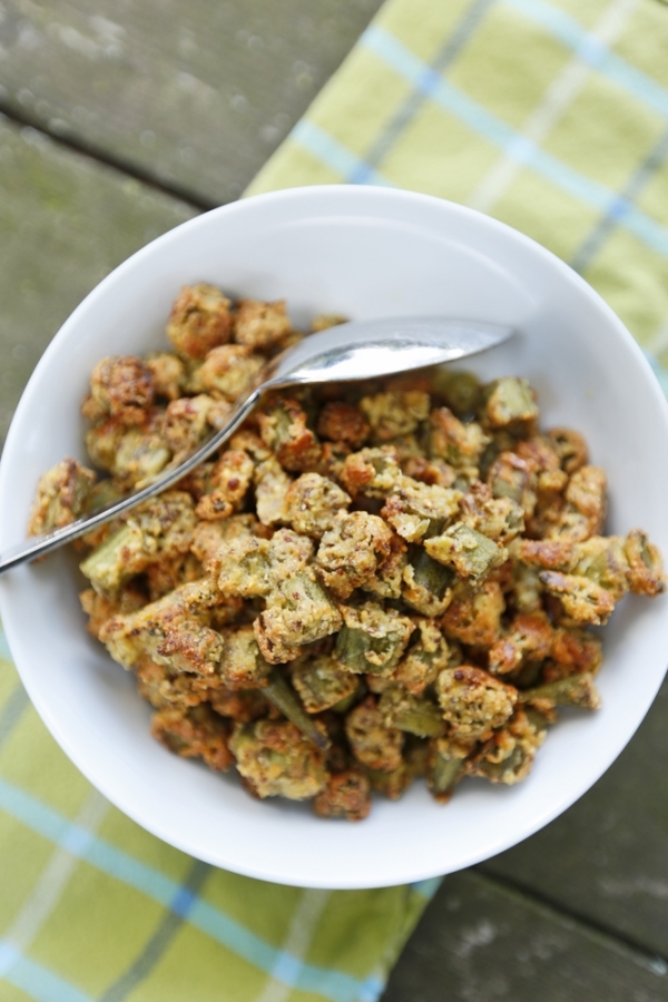 Faux Fried Okra