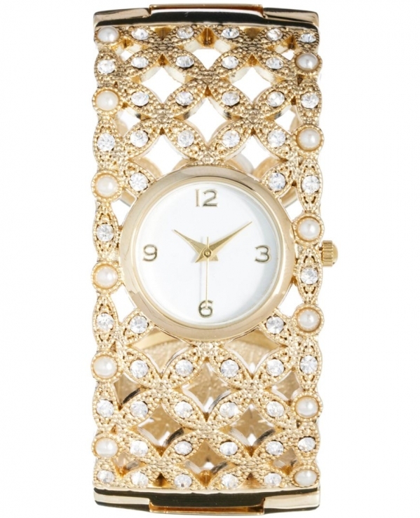 New Look Vintage Pearly Bangle Watch